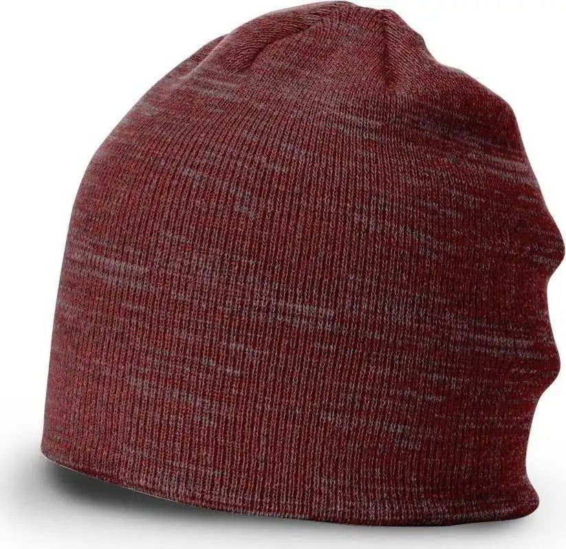 Richardson 130 Marled Beanies Red Gray / Osfm