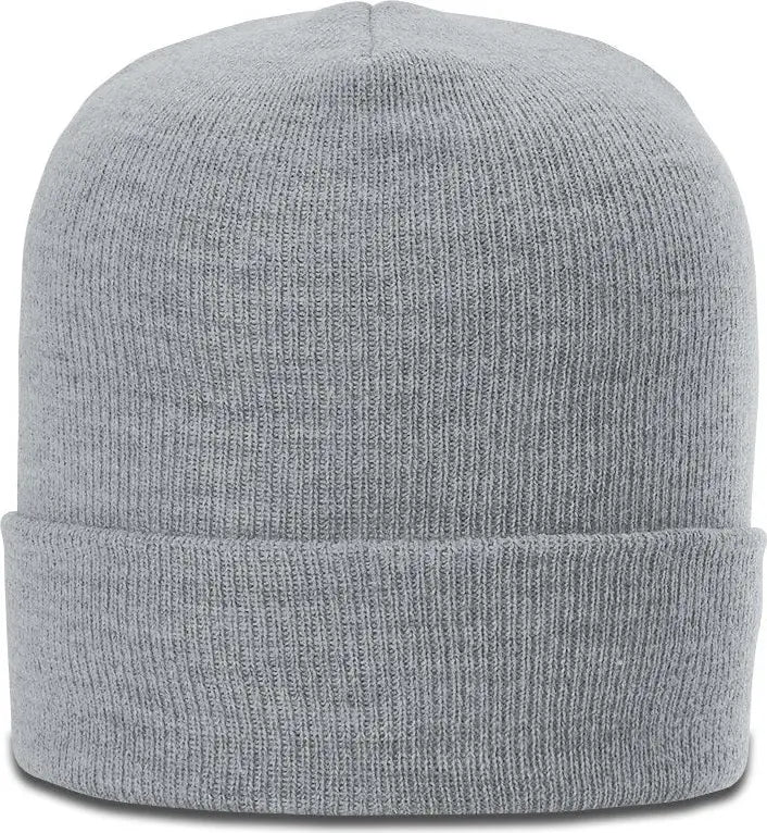 Richardson 137 Heathered Beanie with Cuff - Heather Gun Metal - Gray / Osfm