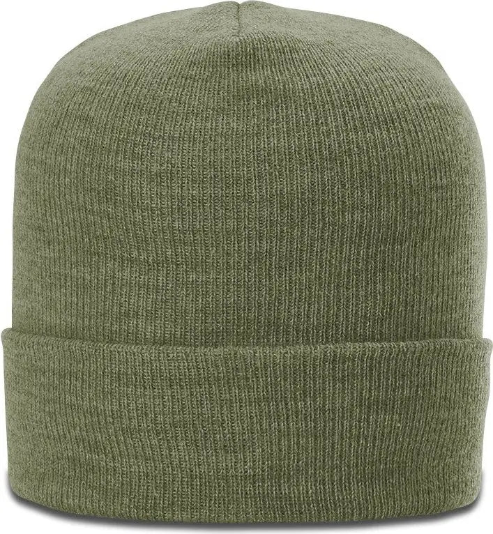 Richardson 137 Heathered Beanie with Cuff - Heather Loden - Osfm