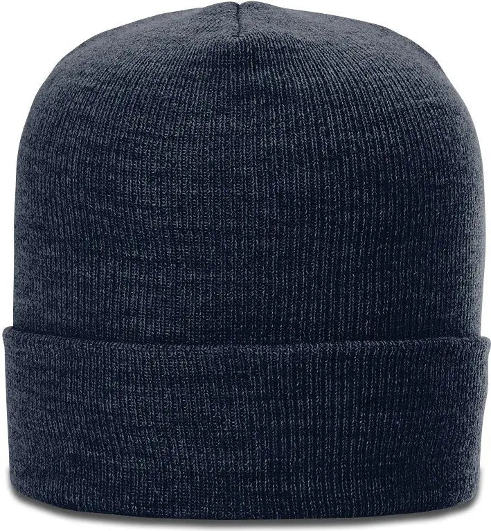 Richardson 137 Heathered Beanie with Cuff - Heather Navy - Osfm