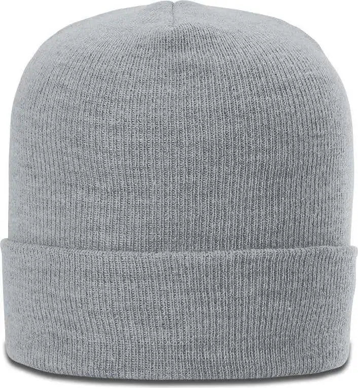 Richardson 137 Heathered Beanies with Cuff - Gun Metal - Gray / Osfm