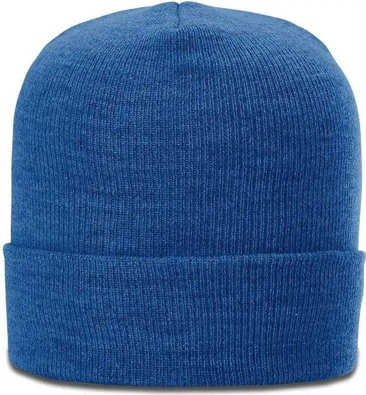 Richardson 137 Heathered Beanies with Cuff - Royal - Osfm