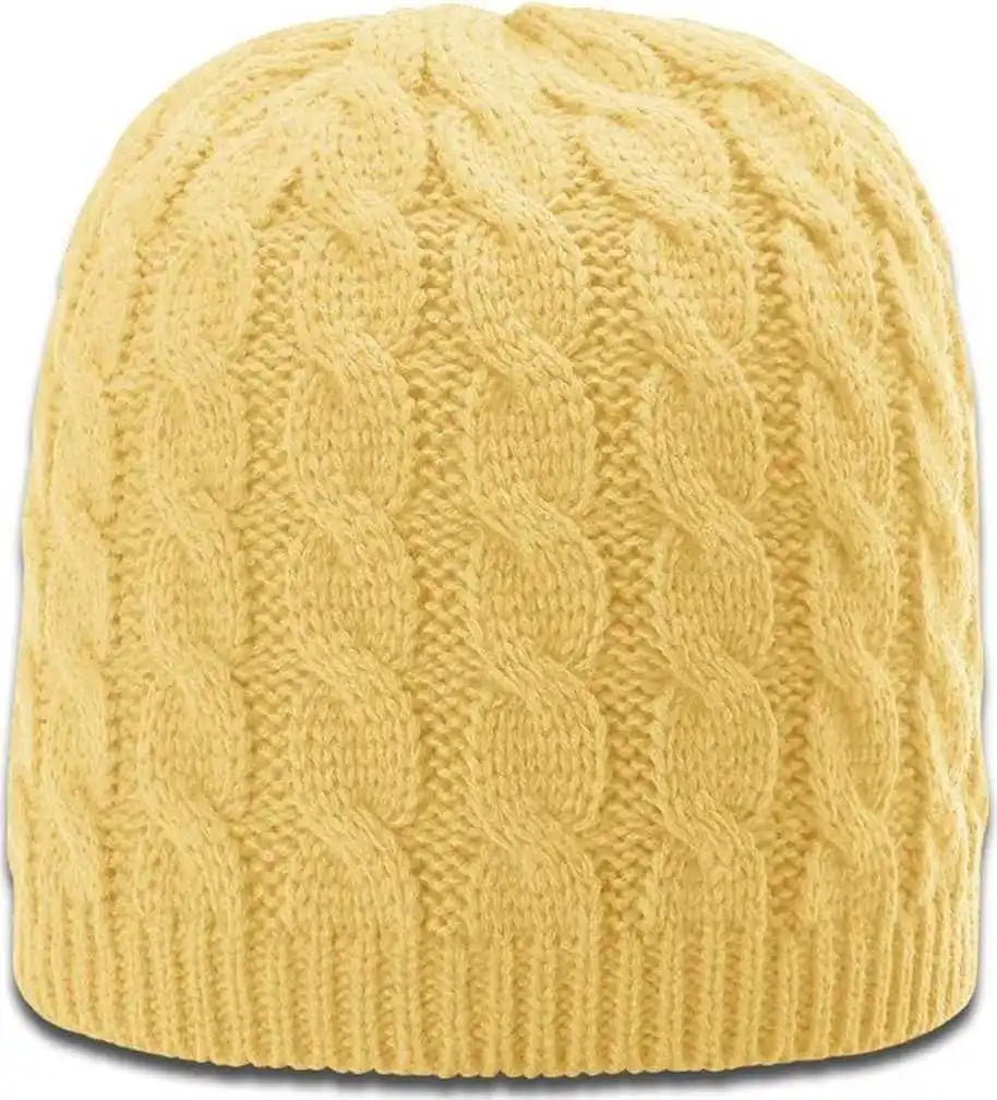 Richardson 138 Cable Knit Beanies Sand / Osfm