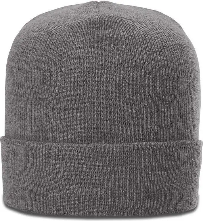 Richardson 139re Recycled Cuffed Beanies - Charcoal - Dark Gray / Osfm