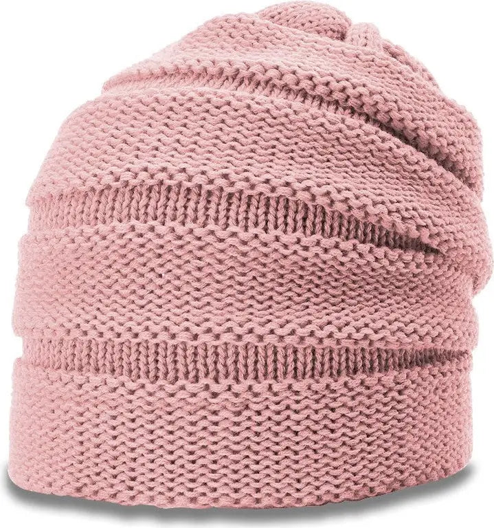 Richardson 145 Scrunch Beanie - Blush - Pink / Osfm