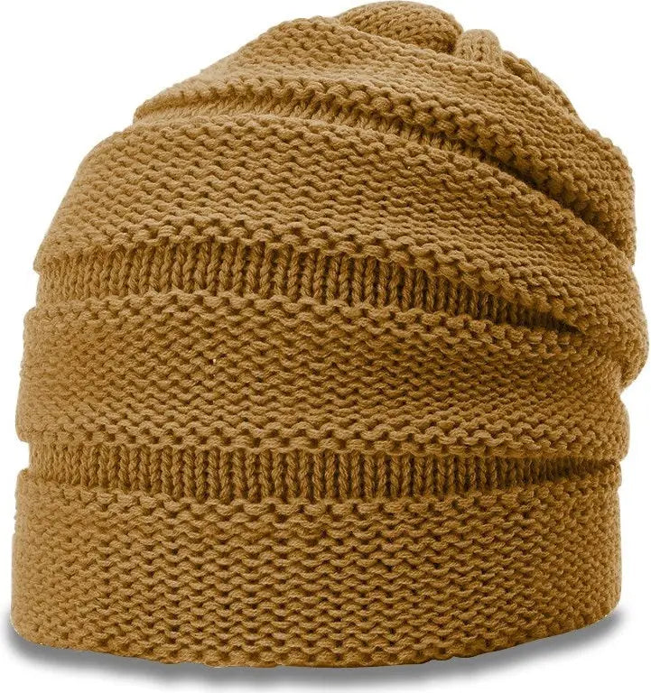 Richardson 145 Scrunch Beanie - Camel - Tan / Osfm
