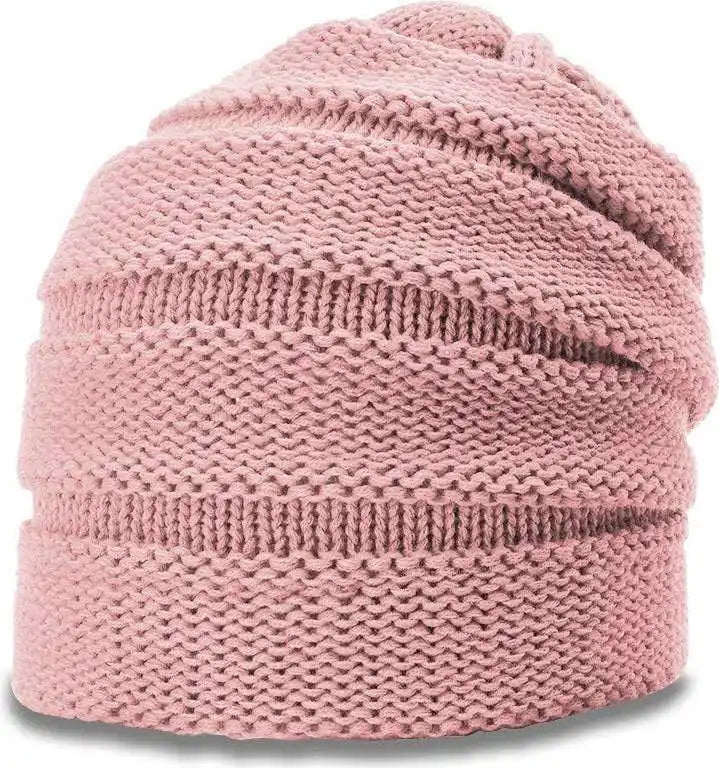 Richardson 145r Chunk Twist Knit Beanies with Cuff - Blush - Pink / Osfm
