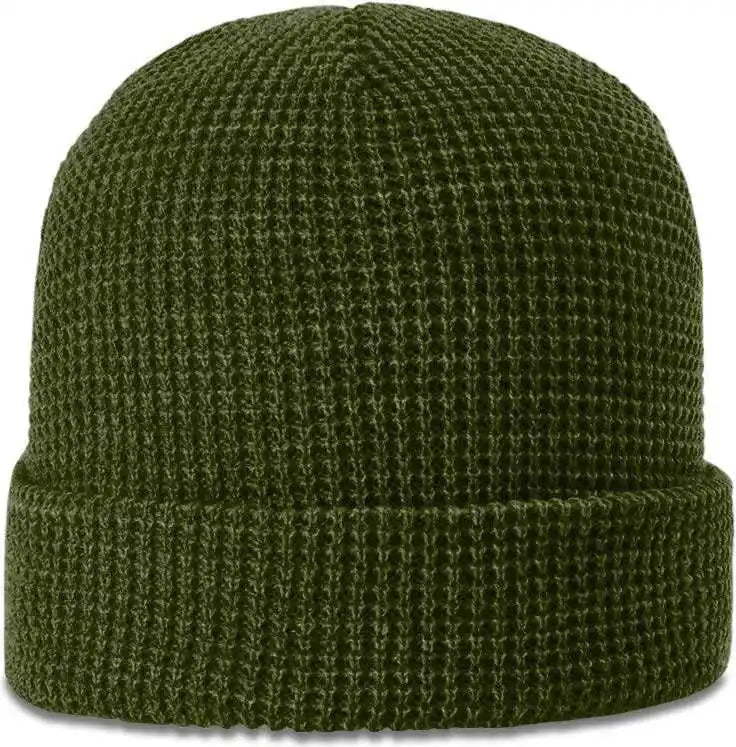 Richardson 146 Chunk Twist Knit Beanies with Cuff - Avocado - Olive / Osfm