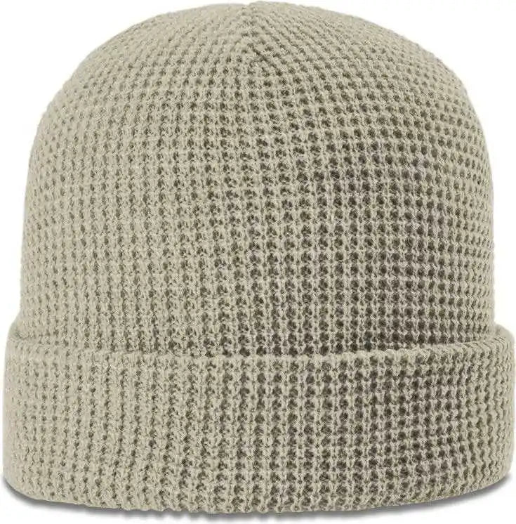 Richardson 146 Waffle Knit Beanies with Cuff Birch Sand / Osfm