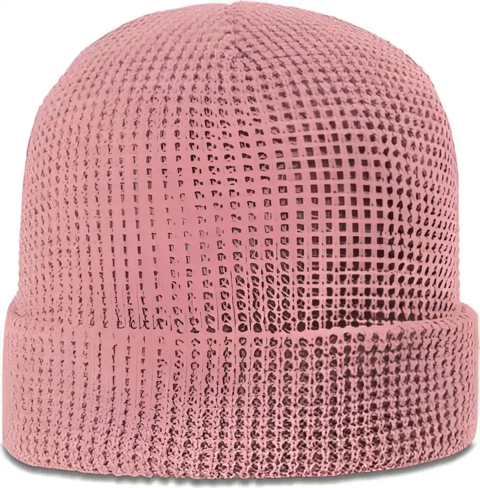 Richardson 146 Waffle Knit Beanies with Cuff Blush Pink / Osfm