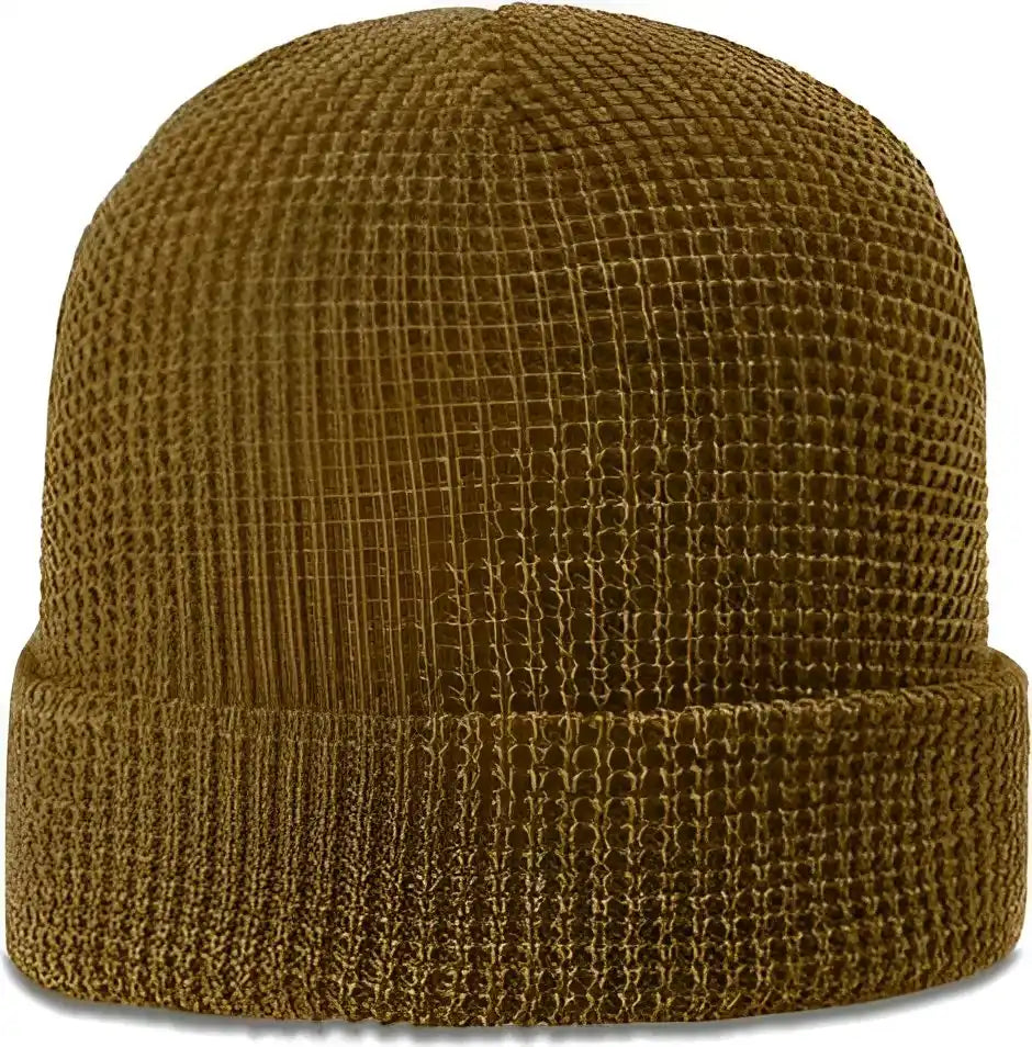 Richardson 146 Waffle Knit Beanies with Cuff Curry Brown / Osfm