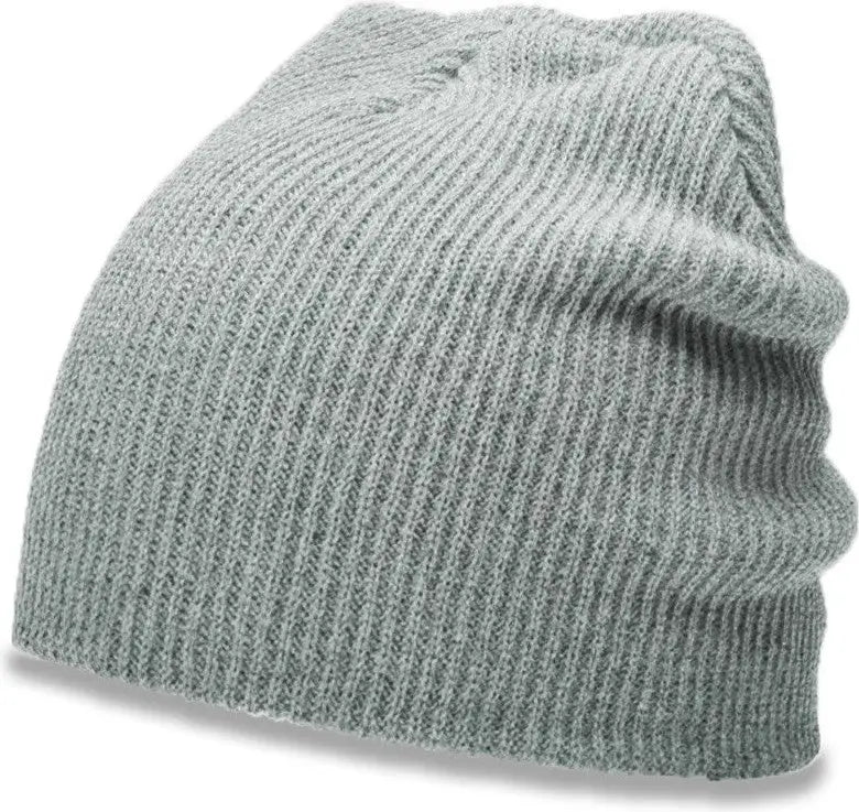 Richardson 147 Slouch Knit Beanie - Heather Gray - Osfm