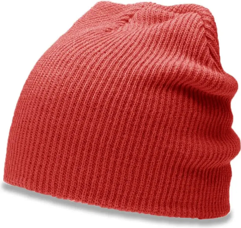 Richardson 147 Slouch Knit Beanie - Red