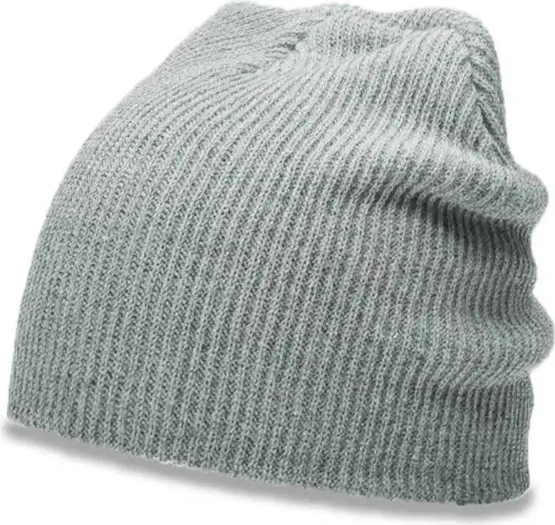 Richardson 147 Slouch Knit Beanies - Heather Gray - Osfm