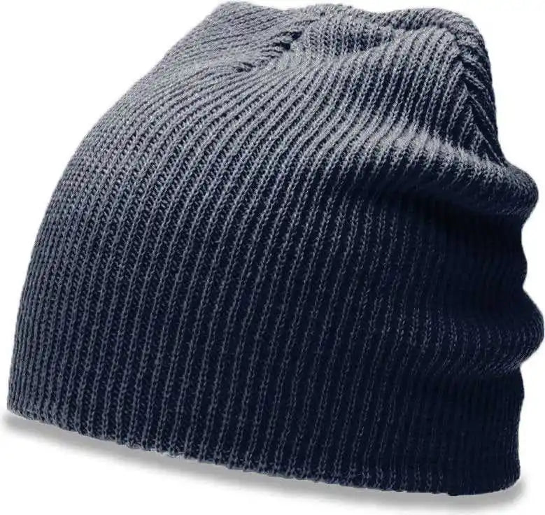 Richardson 147 Slouch Knit Beanies - Navy - Osfm