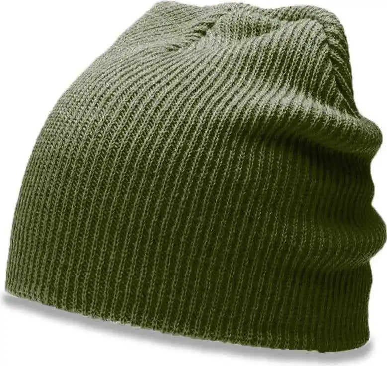 Richardson 147r Chunk Twist Knit Beanies with Cuff Avocado Forest / Osfm
