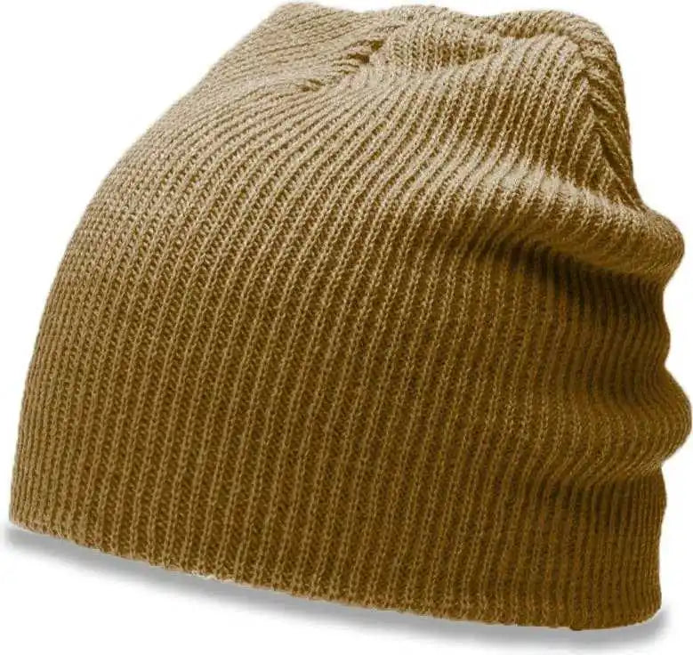 Richardson 147r Chunk Twist Knit Beanies with Cuff Curry Brown / Osfm