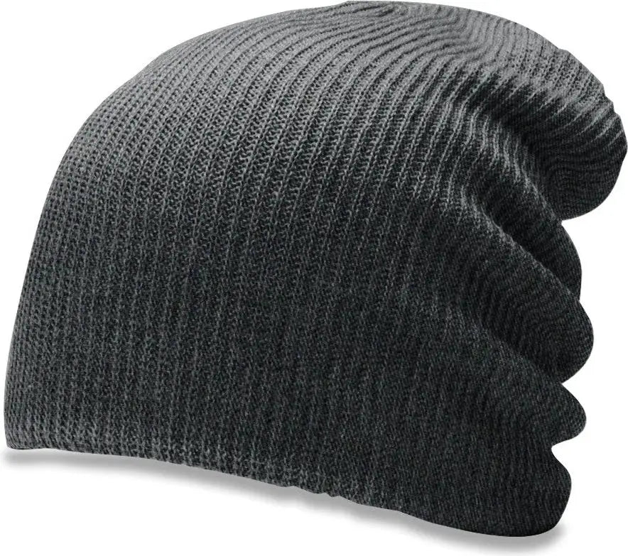 Richardson 149 Super Slouch Knit Beanie - Heather Charcoal - Dark Gray / Osfm