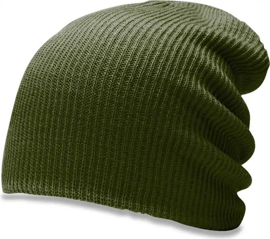 Richardson 149r Chunk Twist Knit Beanies with Cuff - Avocado - Forest / Osfm