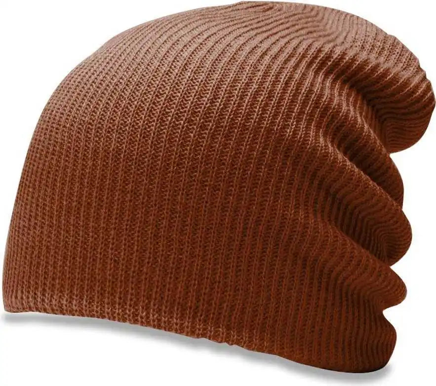 Richardson 149r Chunk Twist Knit Beanies with Cuff - Cinnamon Mocha - Coffee / Osfm