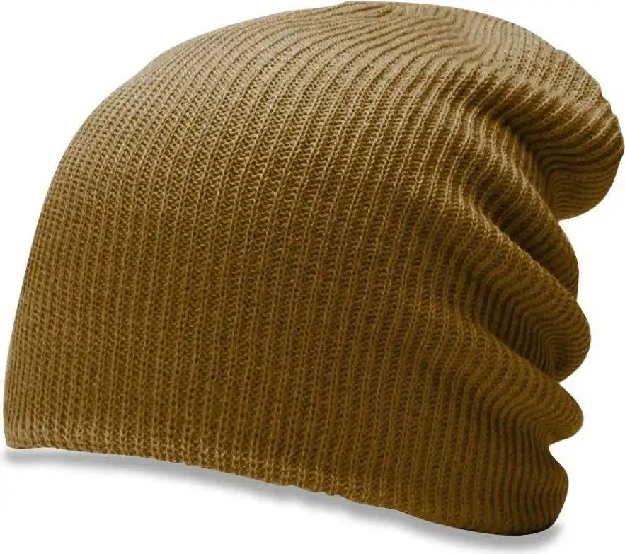 Richardson 149r Chunk Twist Knit Beanies with Cuff - Curry - Brown / Osfm