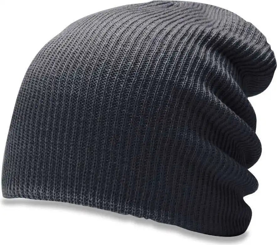 Richardson 149r Chunk Twist Knit Beanies with Cuff - Gun Metal - Gray / Osfm