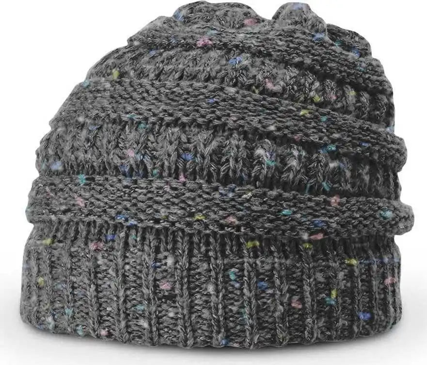 Richardson 157 Speckled Beanies - Heather Charcoal - Dark Gray / Osfm
