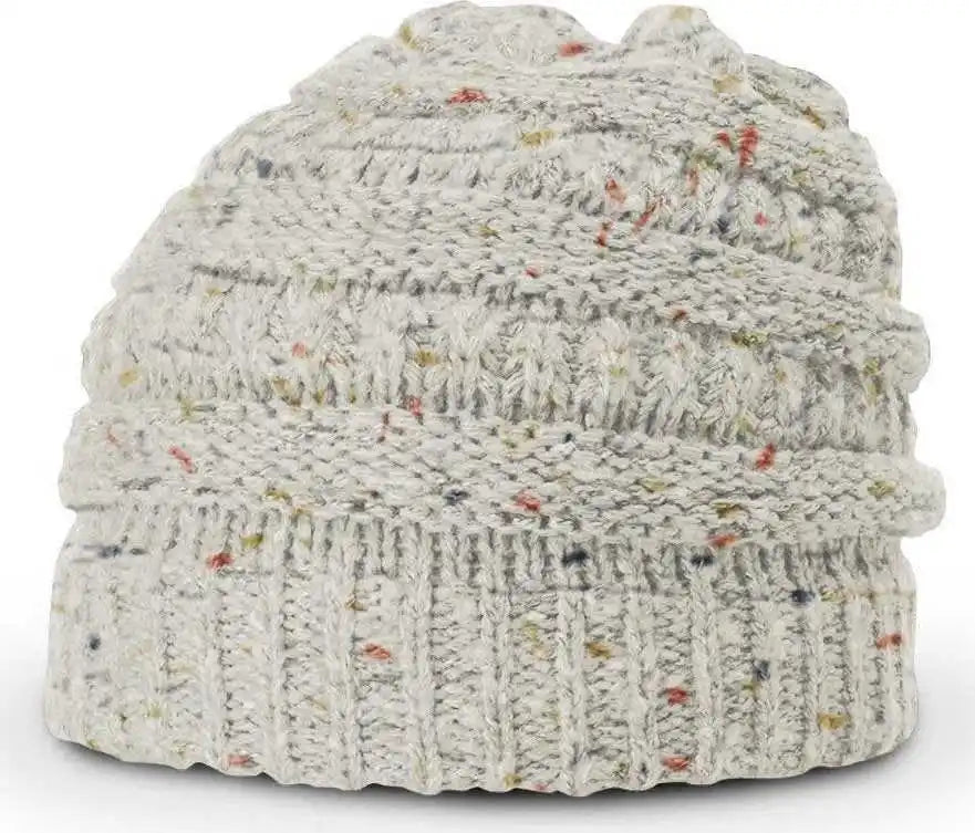 Richardson 157 Speckled Beanies - Heather Oatmeal - Sand / Osfm