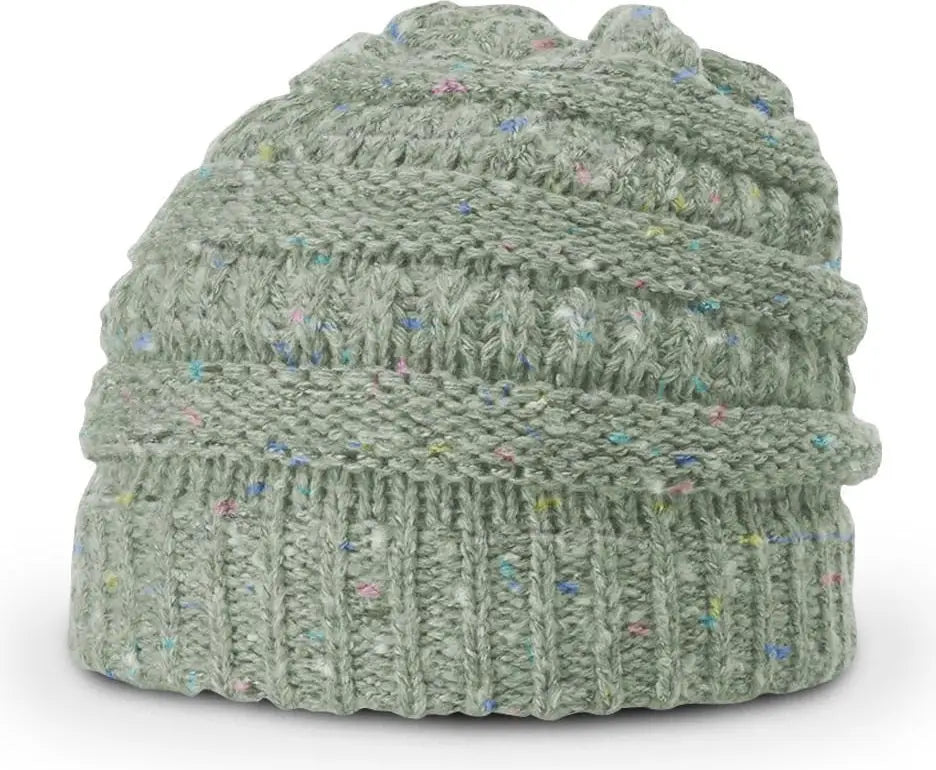 Richardson 157 Speckled Knit - Sage