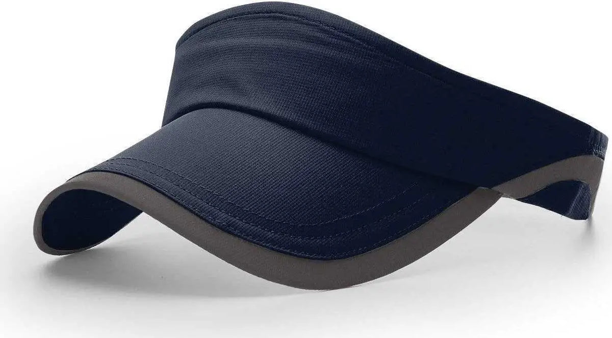 Richardson 159 R-active Lite Running Visors - Navy Charcoal