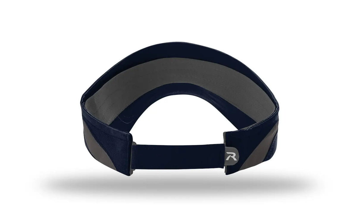 Richardson 159 R-active Lite Running Visors - Navy Charcoal - Dark Gray / Osfm