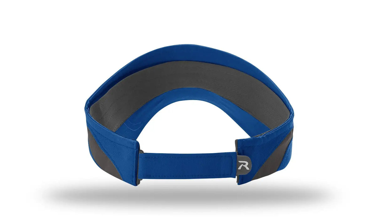 Richardson 159 R-active Lite Running Visors - Royal Charcoal