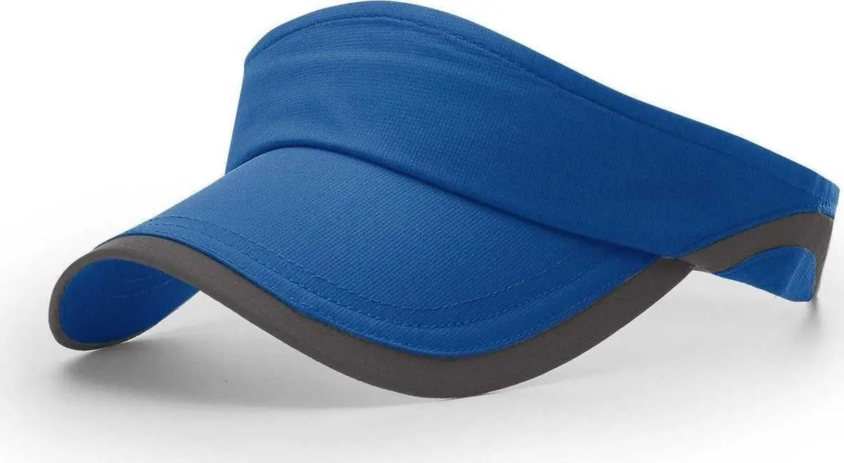 Richardson 159 R-active Lite Running Visors - Royal Charcoal