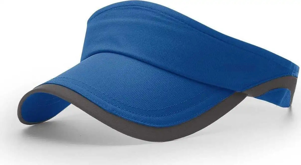 Richardson 159 R-active Lite Running Visors - Royal Charcoal - Dark Gray / Osfm
