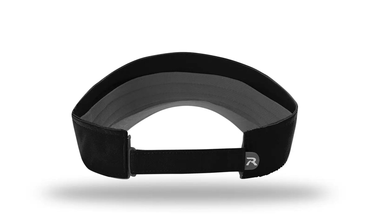Richardson 160 Lite Performance Visor - Black - Osfm