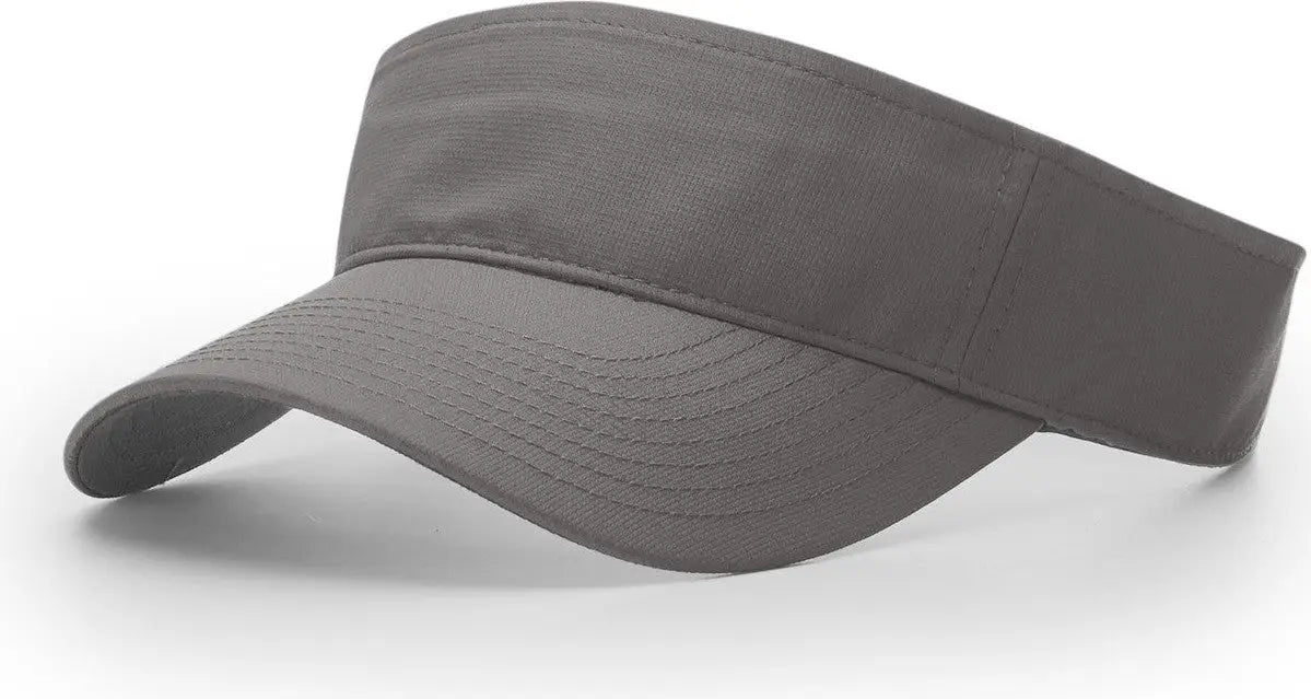 Richardson 160 Lite Performance Visor - Charcoal - Dark Gray / Osfm