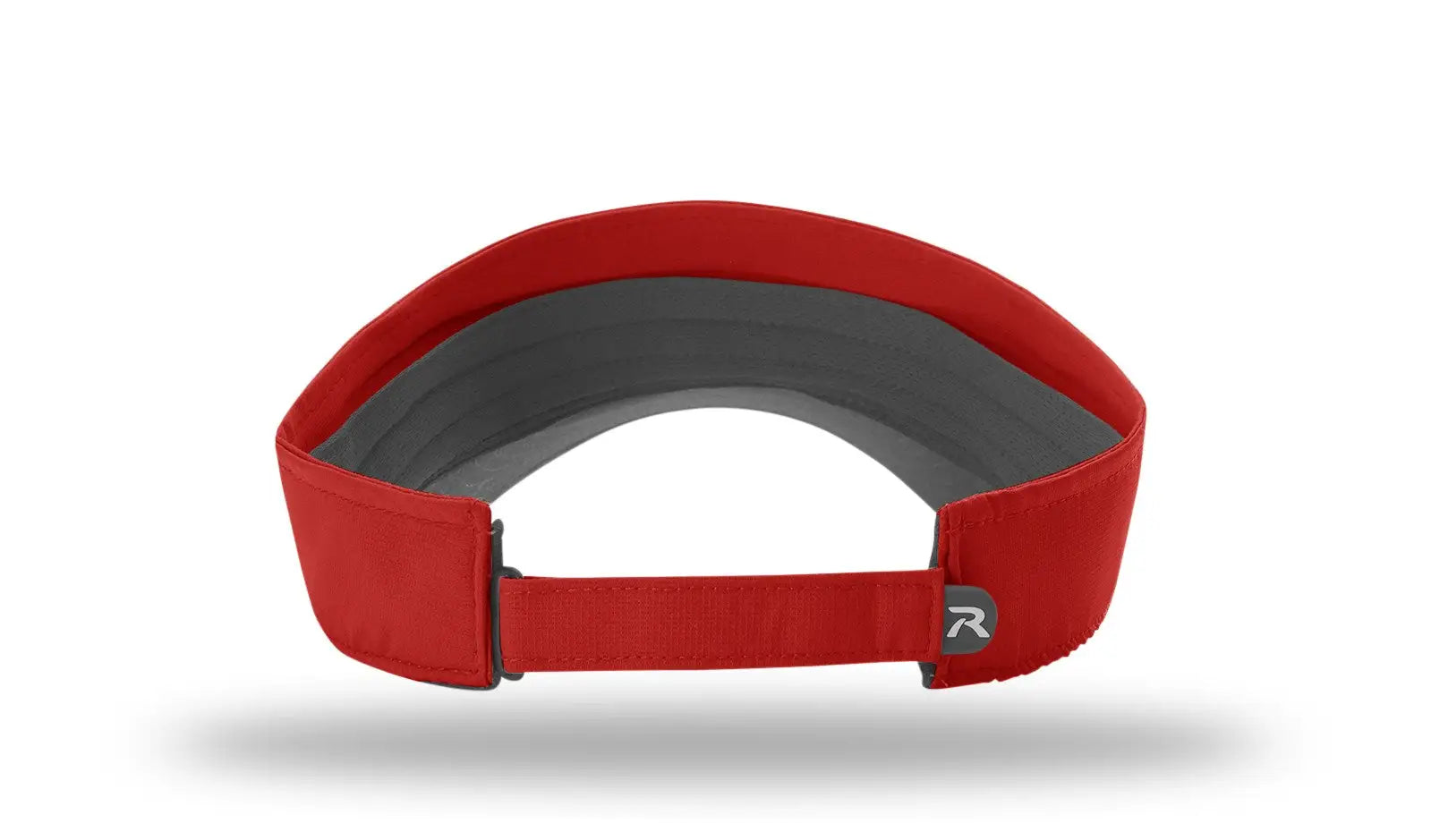 Richardson 160 Lite Performance Visor - Red - Osfm