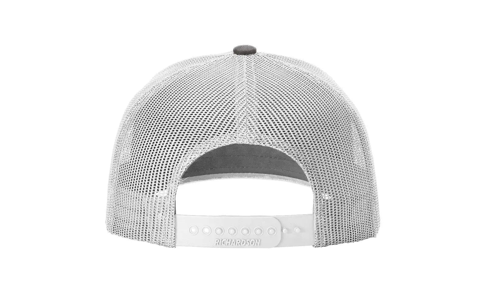 Richardson 163 Laser Cut Five Panel Trucker Cap - Charcoal Light Gray - Dark / Osfm