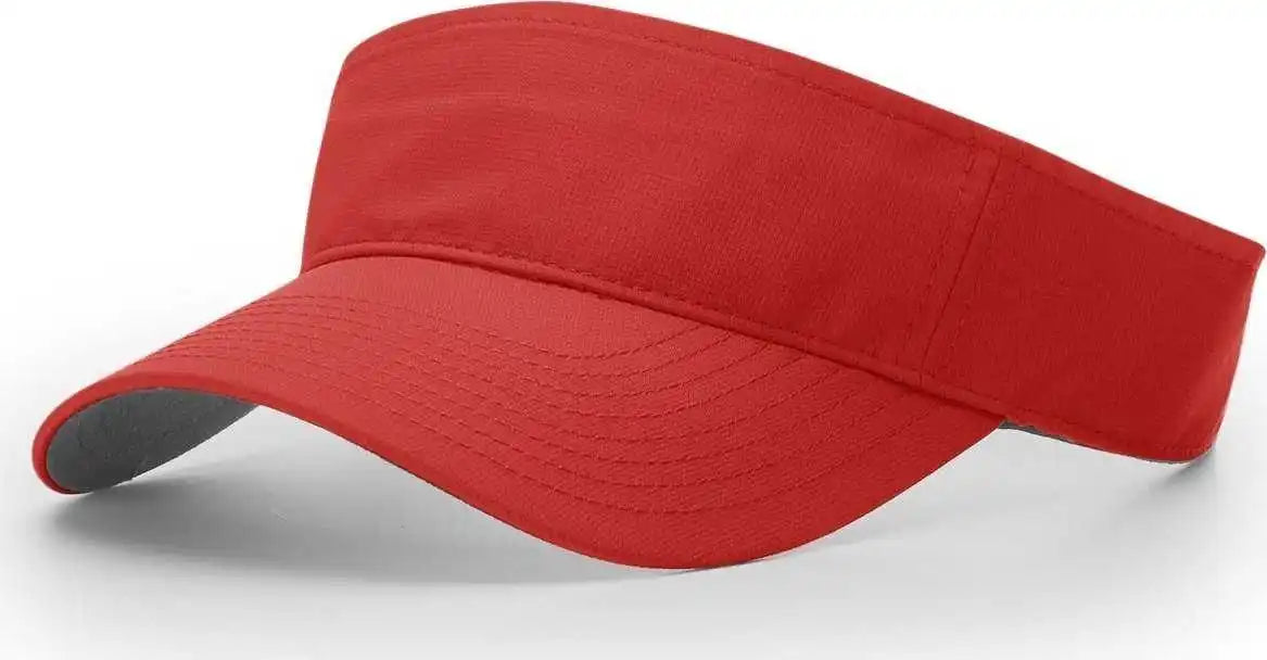 Richardson 167 R-active Lite Outdoors Visors - Red - Osfm