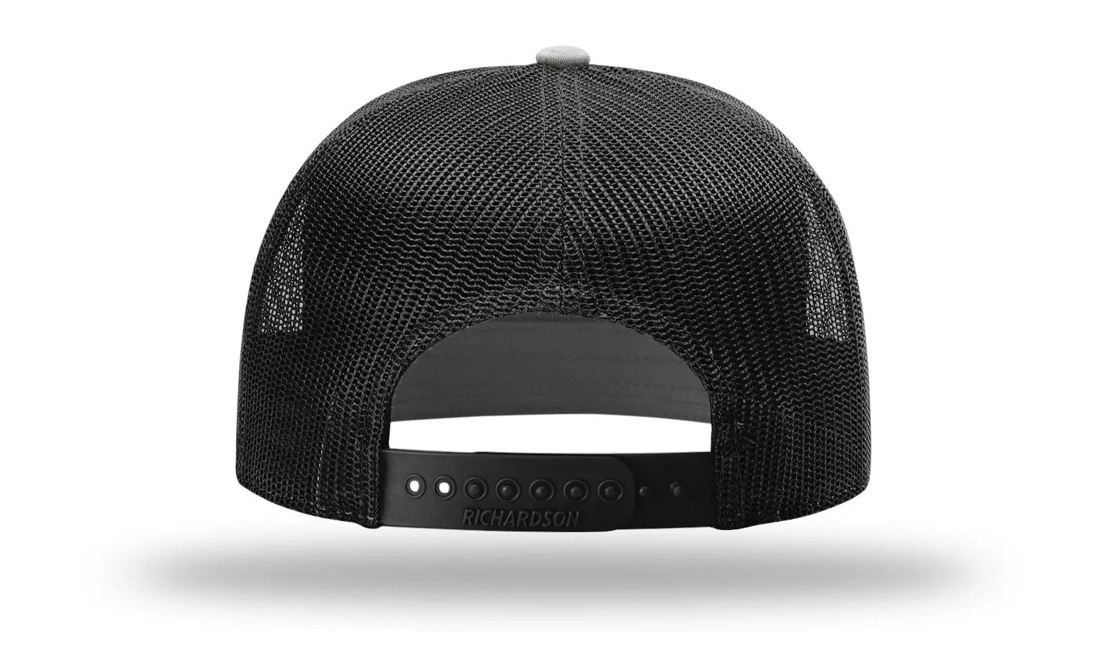 Richardson 168 7 Panel Trucker Cap - Charcoal Black - Dark Gray / Osfm