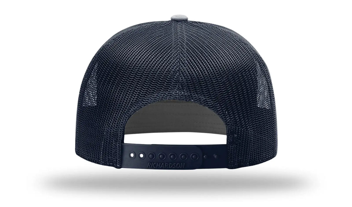Richardson 168 7 Panel Trucker Cap - Navy - Osfm