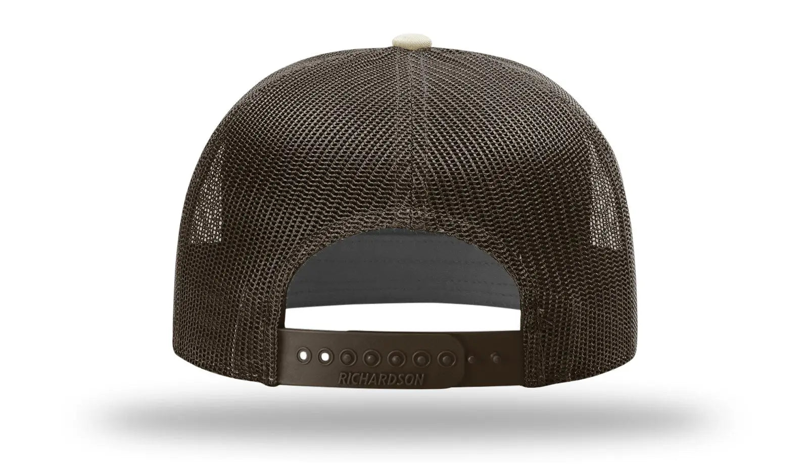 Richardson 168 7 Panel Trucker Cap - Pale Khaki Brown