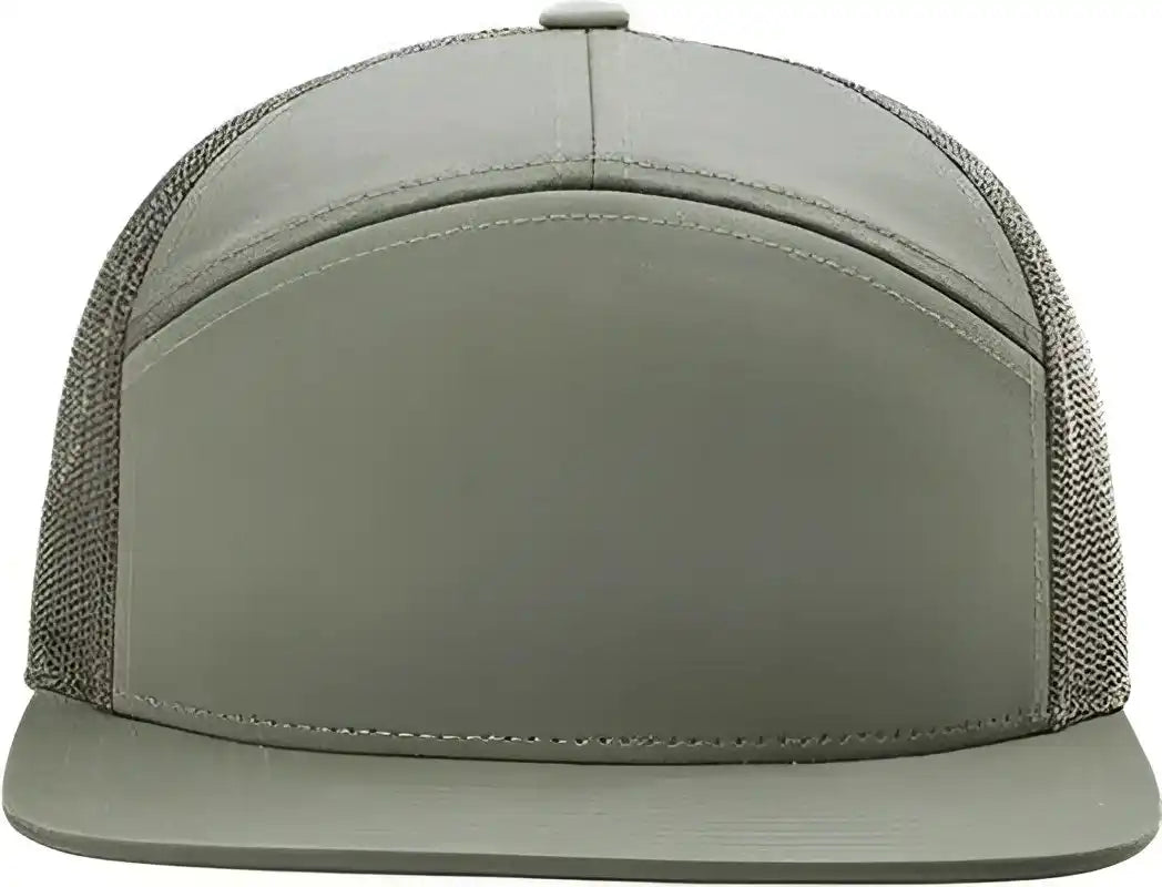 Richardson 168 Seven Panel Trucker Caps Loden Green / Osfm