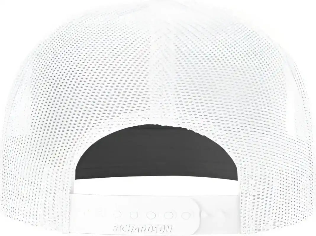 Richardson 168 Seven Panel Trucker Caps White / Osfm
