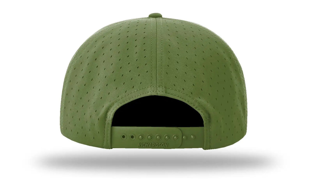 Richardson 169 Cannon Cap - Basil Green - Olive / Osfm