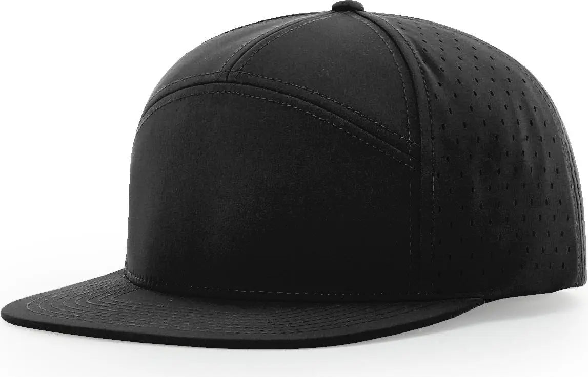Richardson 169 Cannon Cap - Black - Osfm