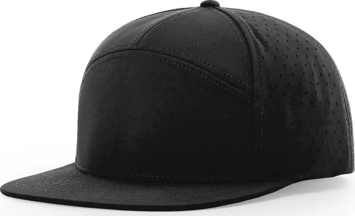 Richardson 169 Cannon Caps Black / Osfm