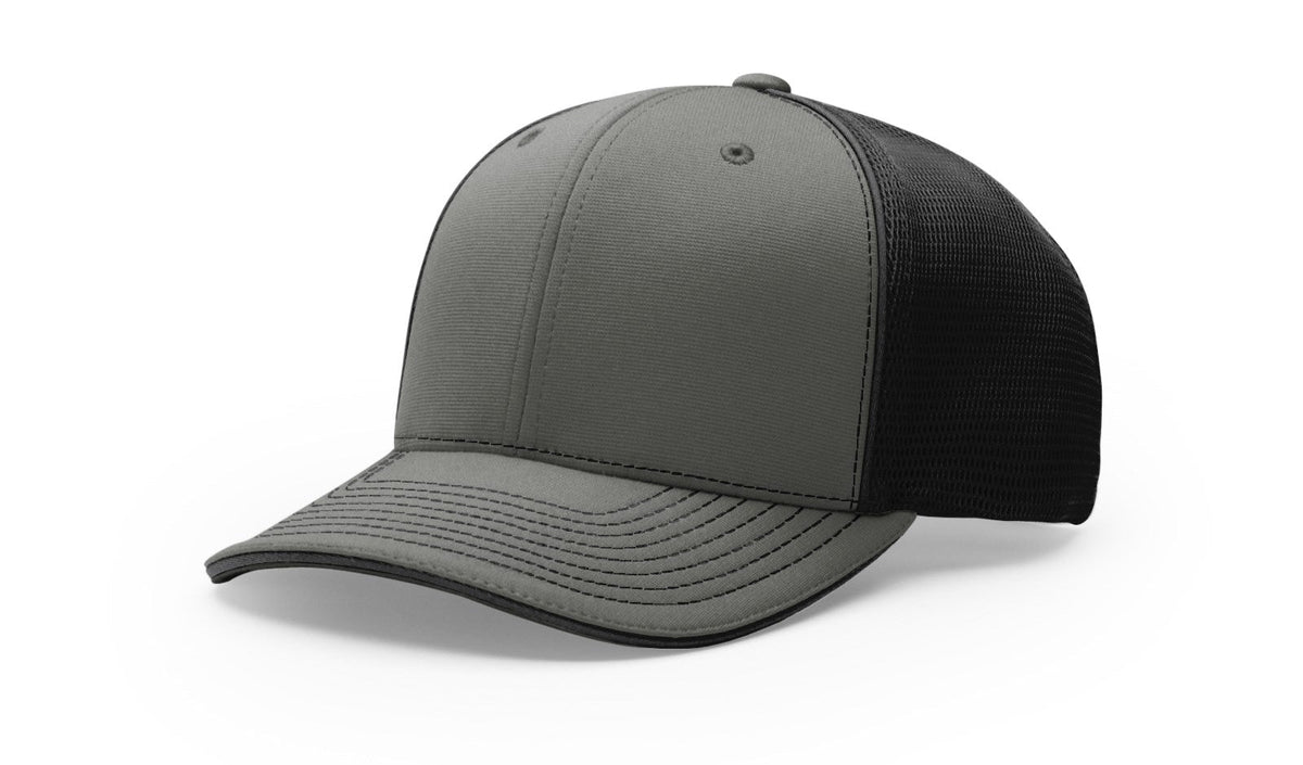 Richardson 172 Pulse Sportmesh R-flex Cap - Asphalt Black Split