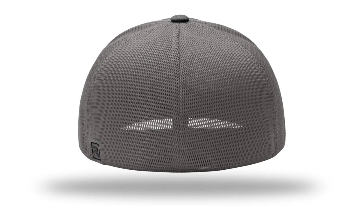 Richardson 172 Pulse Sportmesh R-flex Cap - Black Charcoal