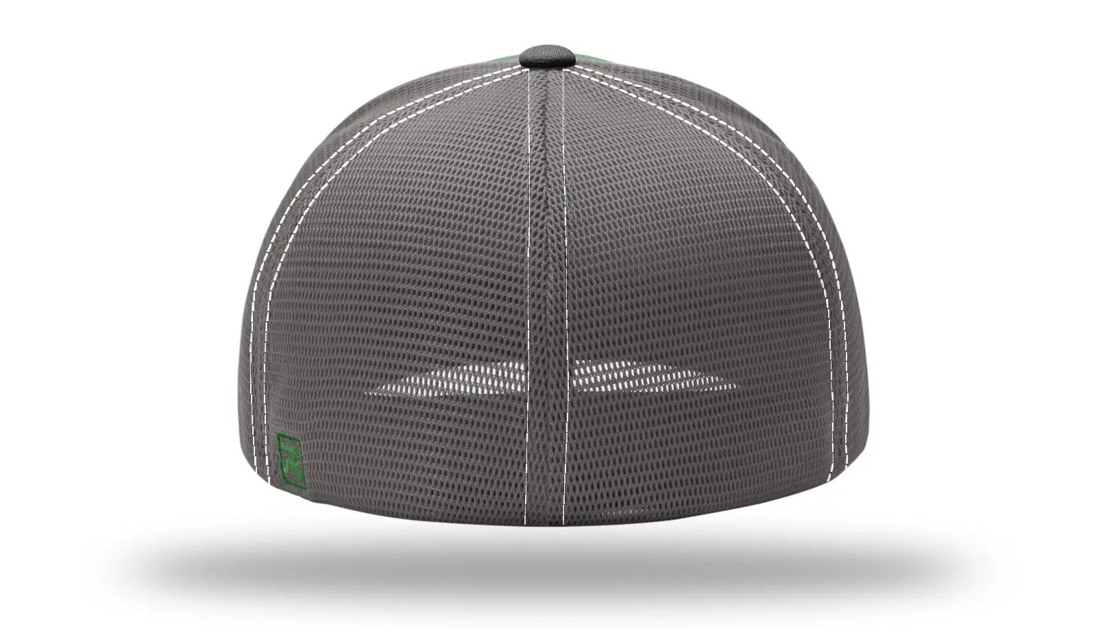 Richardson 172 Pulse Sportmesh R-flex Cap - Kelly Charcoal Black - Dark Gray / Lg-xl